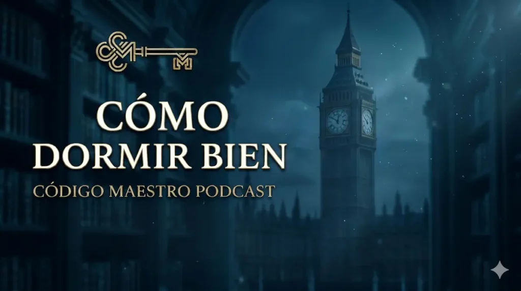 episodio del podcast código maestro sobre como dormir bien
