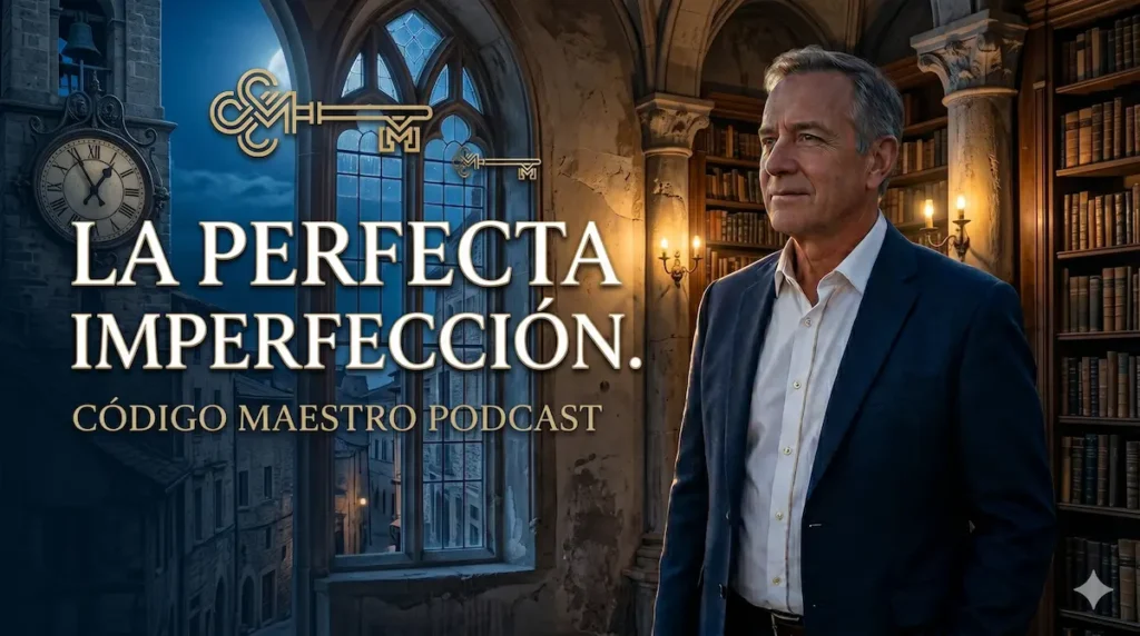 Episodio del podcast código maestro sobre la perfecta imperfección