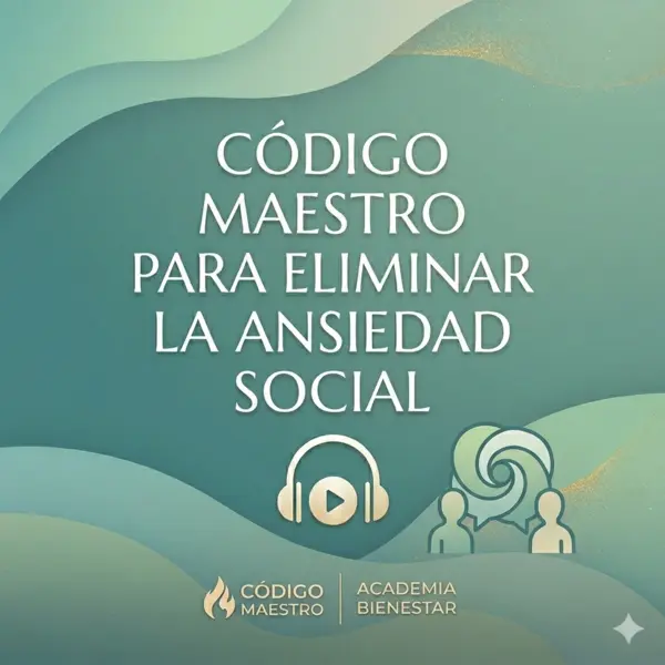 Audiolibro para superar la ansiedad social, ganar seguridad y aprender a relacionarte desde la paz interior.