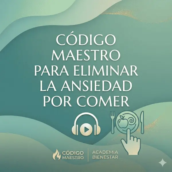 Audiolibro para transformar la relación con la comida y superar la ansiedad por comer de forma consciente.