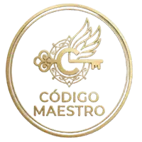 logo del sitio codigo maestro pnl donde esncontarras soluciones sencillas de desarrollo personal